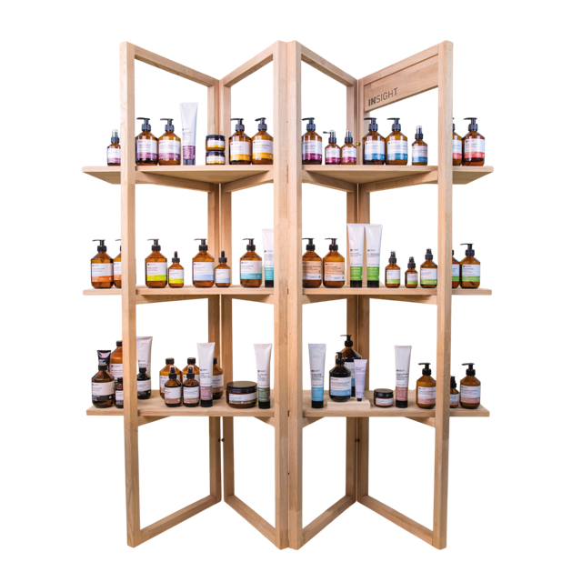 INSIGHT Wooden Shelf Display Expo