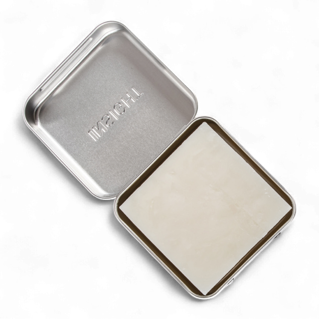 Aluminum Shaving Soap Box